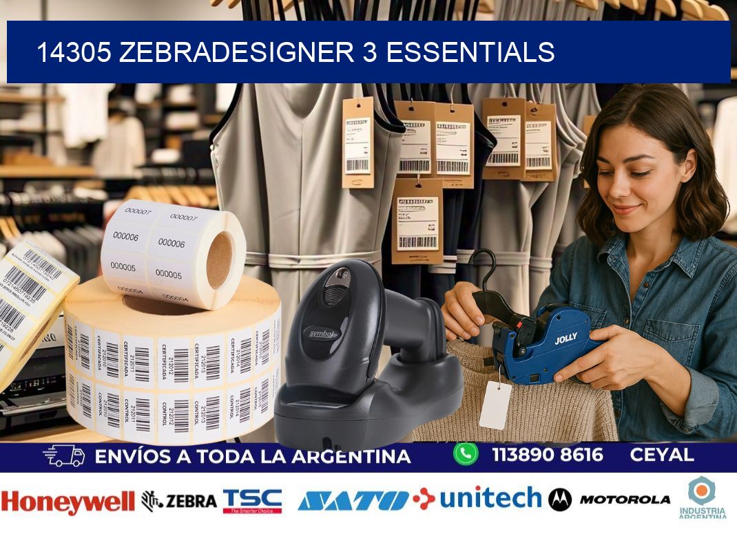 14305 ZebraDesigner 3 Essentials
