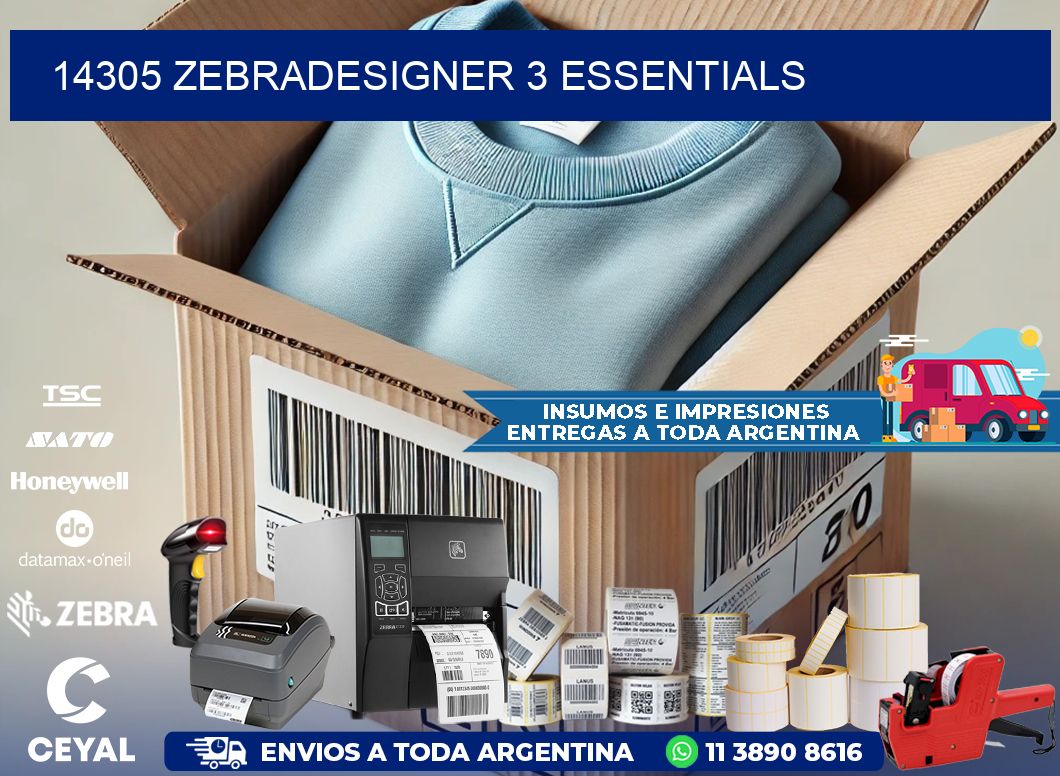 14305 ZebraDesigner 3 Essentials