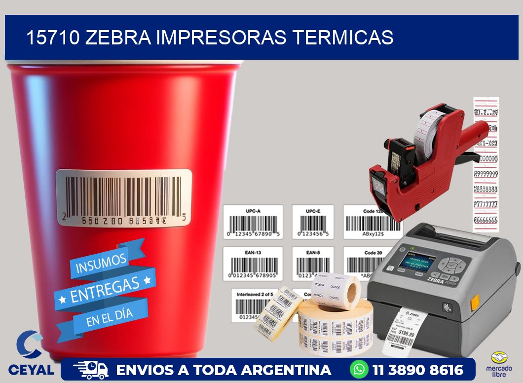 15710 Zebra impresoras termicas