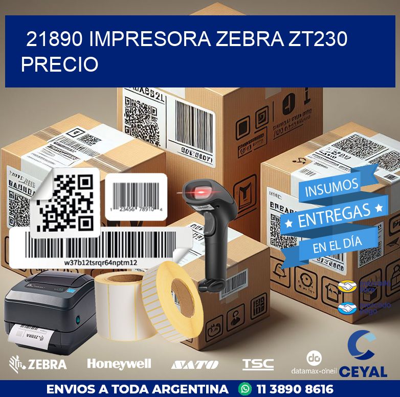 21890 Impresora Zebra ZT230 precio