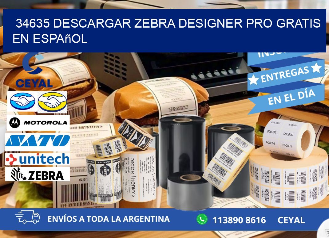 34635 Descargar Zebra Designer Pro gratis en Español