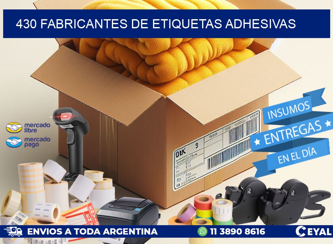 430 Fabricantes de etiquetas adhesivas