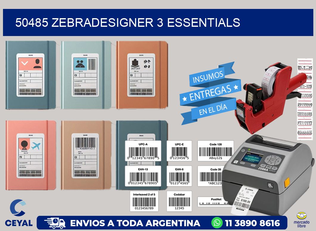 50485 ZebraDesigner 3 Essentials