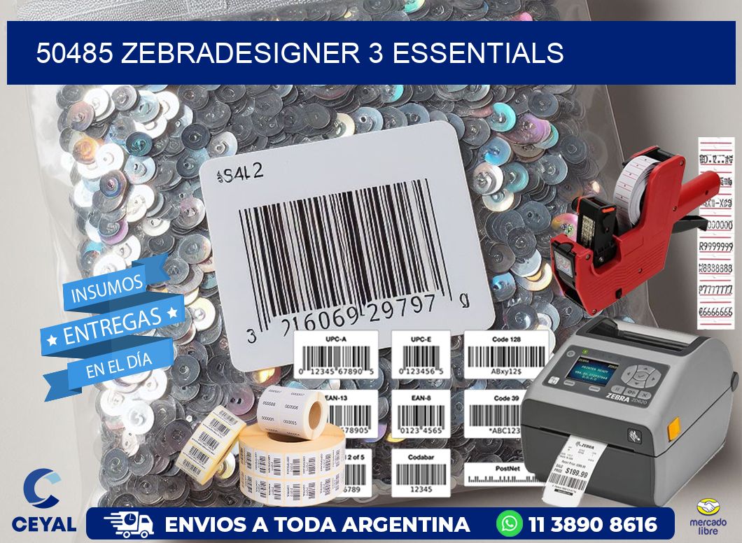 50485 ZebraDesigner 3 Essentials