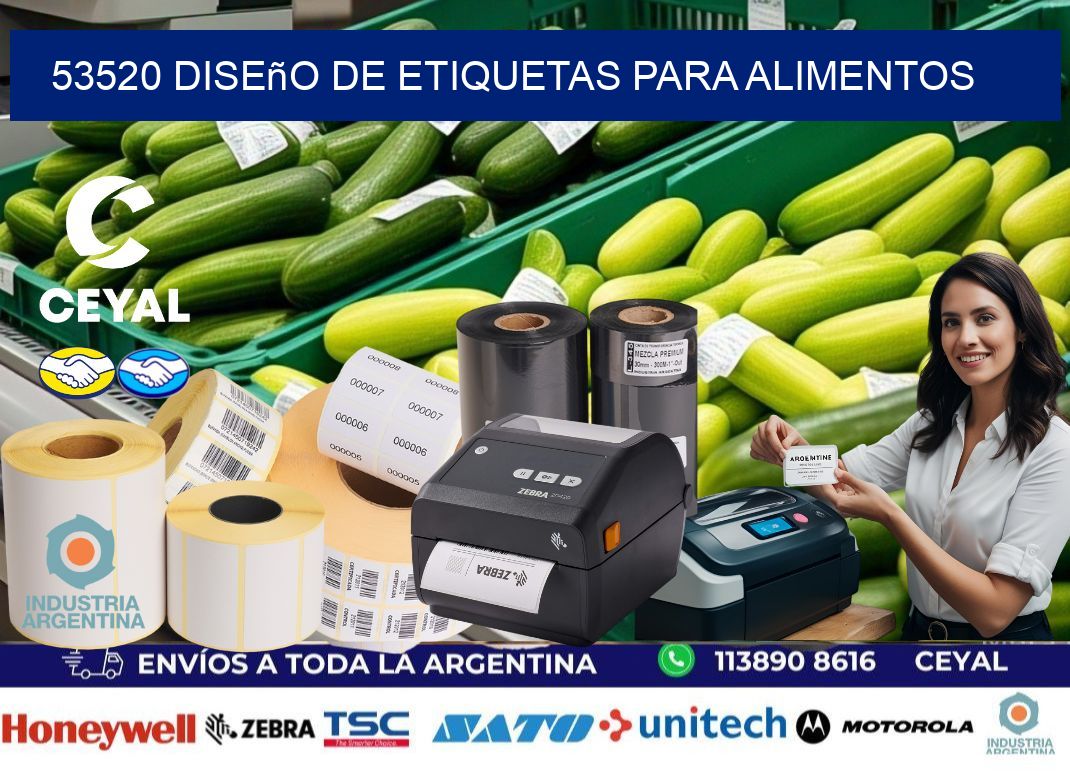 53520 Diseño de etiquetas para alimentos