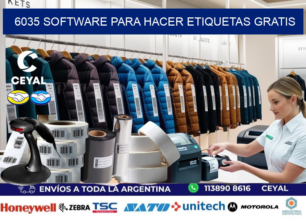6035 Software para hacer etiquetas gratis