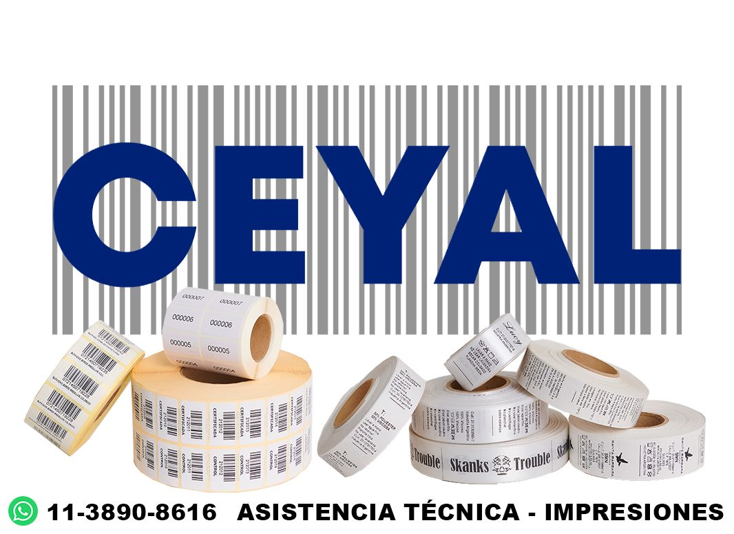 68710 etiquetas adhesivas blancas