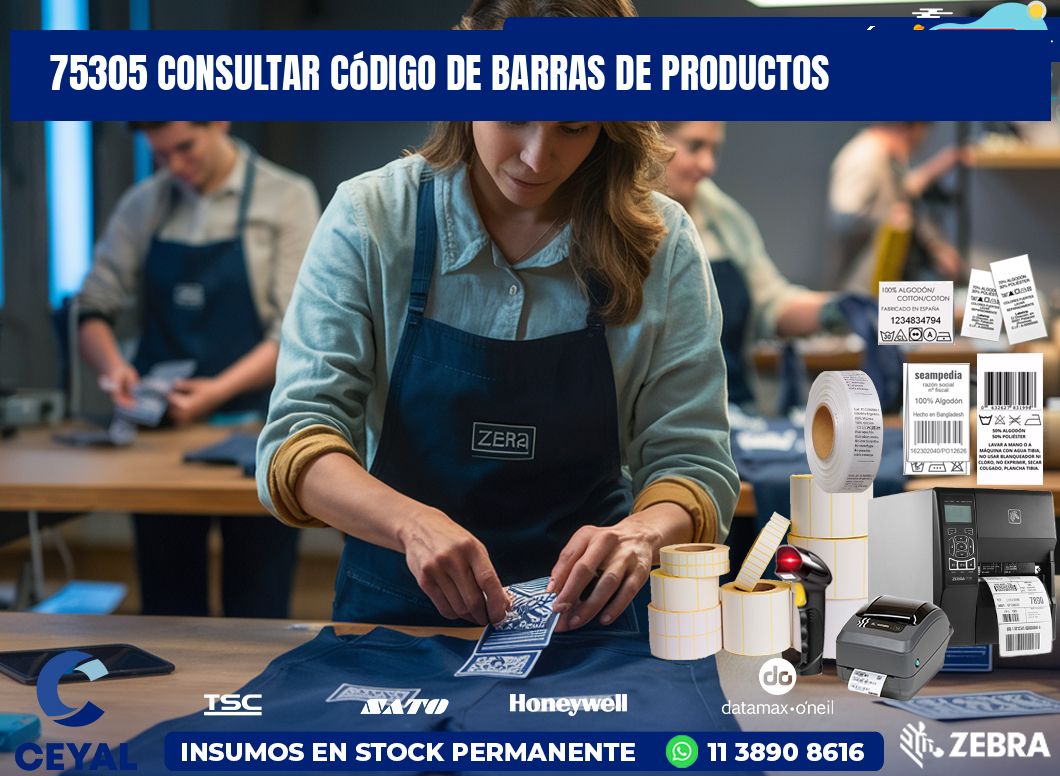 75305 Consultar código de barras de productos