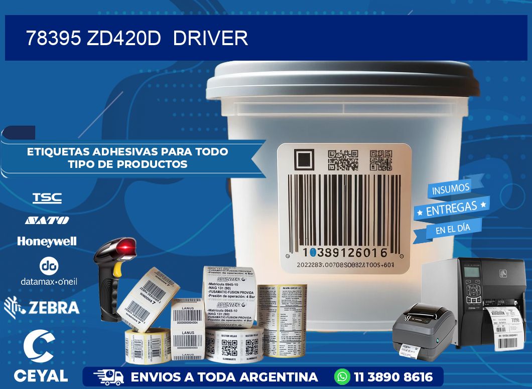 78395 ZD420d  driver