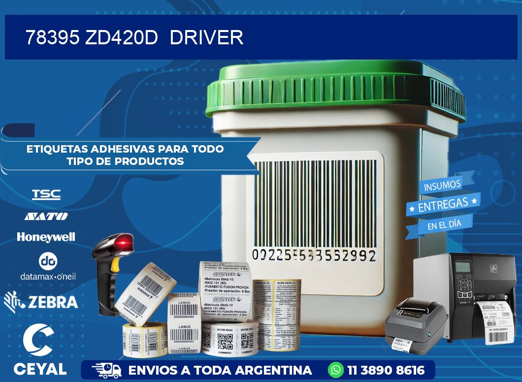 78395 ZD420d  driver