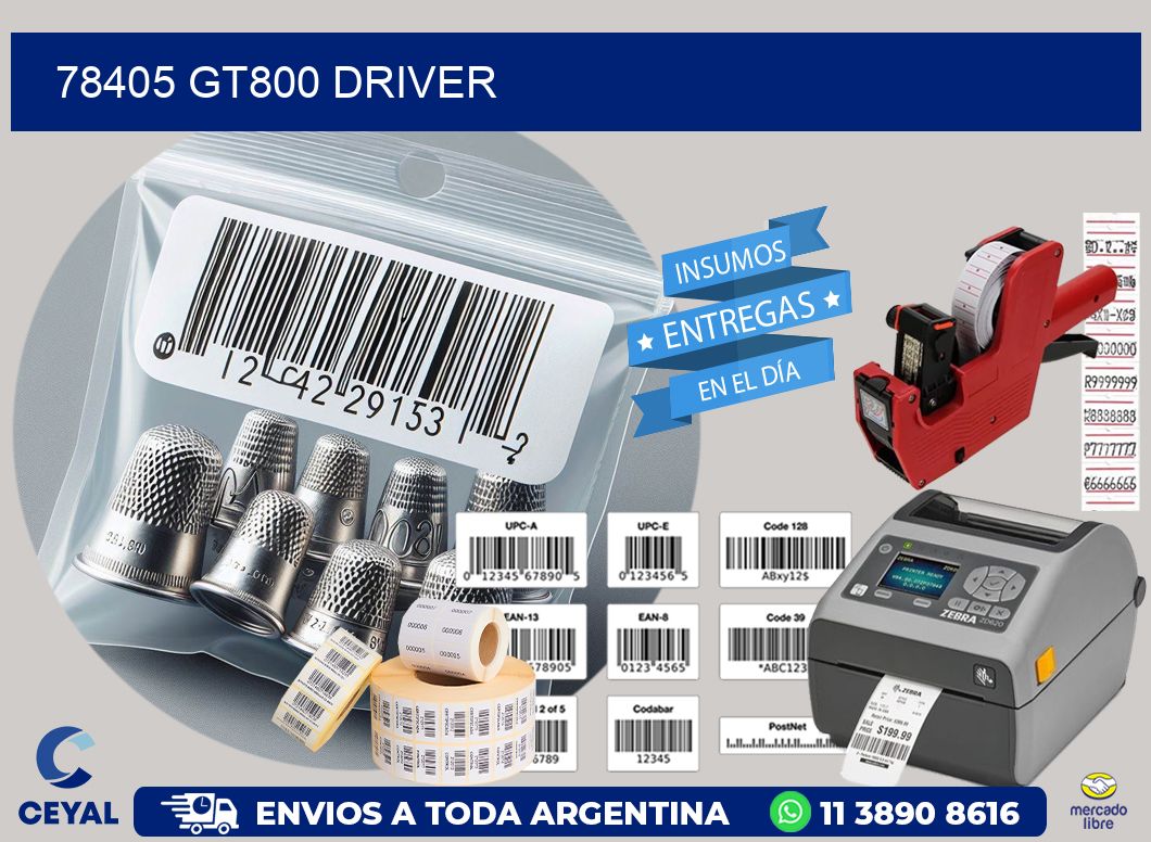 78405 GT800 driver