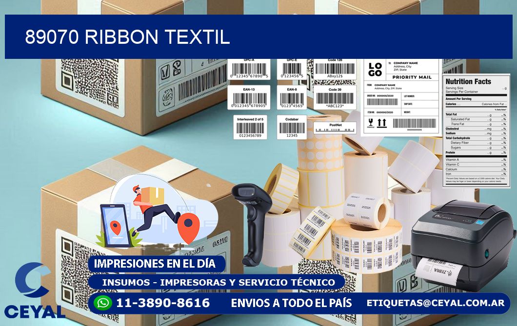 89070 ribbon textil