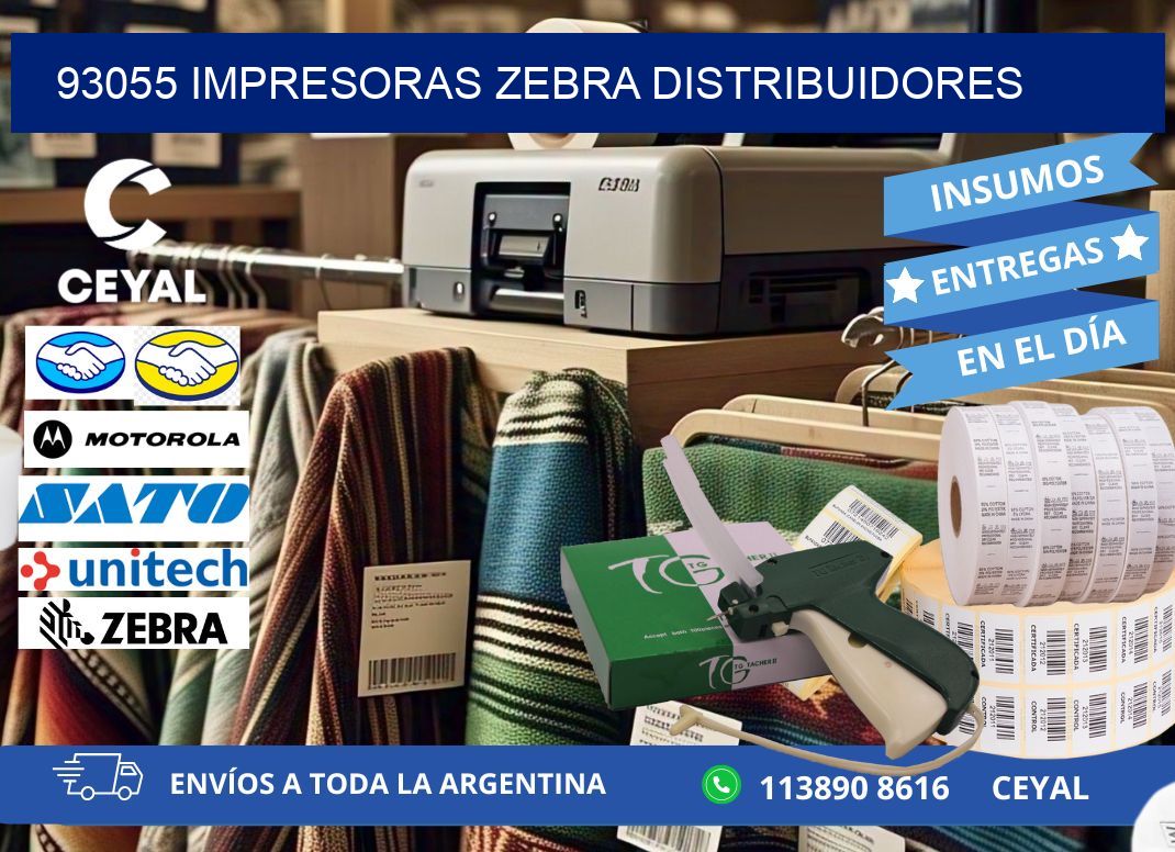 93055 impresoras Zebra distribuidores