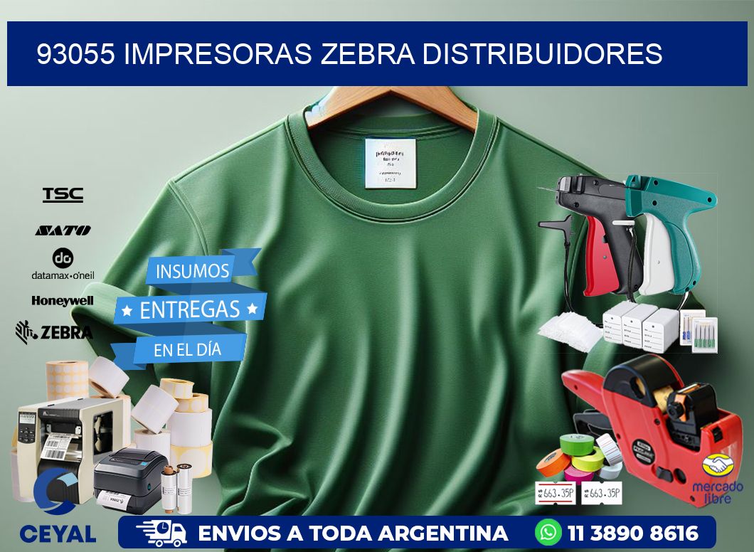93055 impresoras Zebra distribuidores