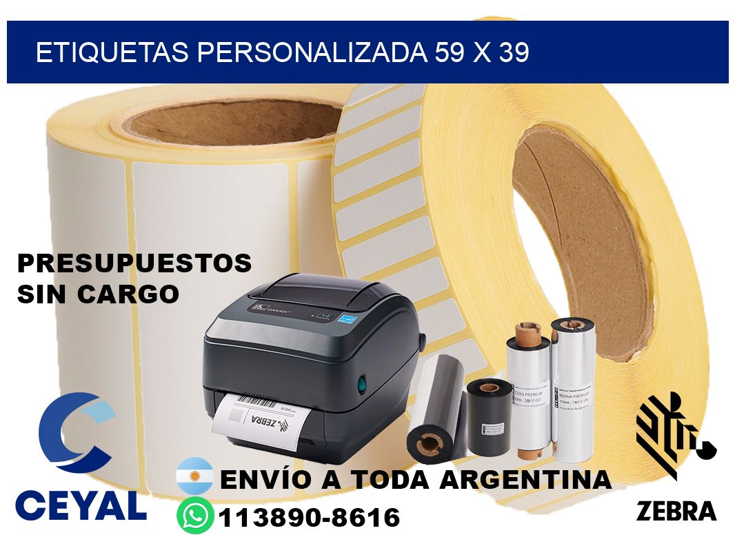 etiquetas personalizada 59 x 39