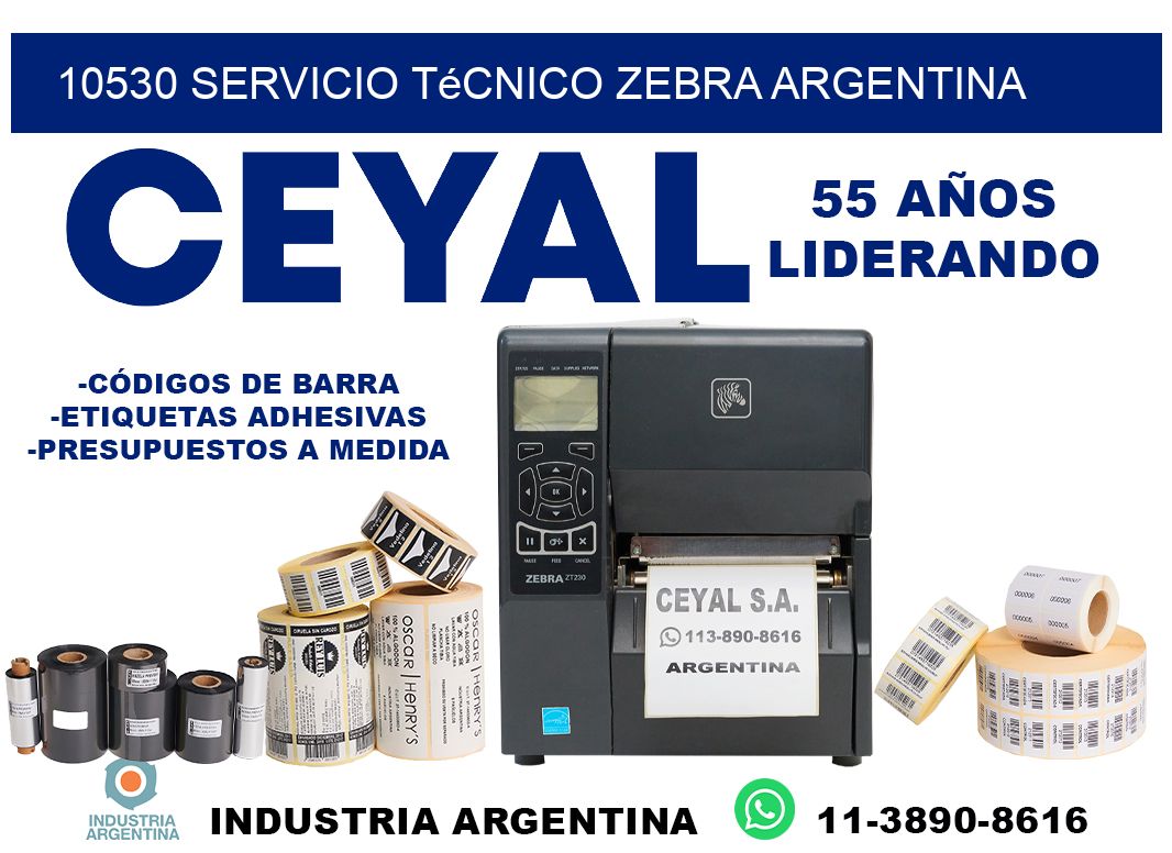 10530 servicio técnico zebra argentina