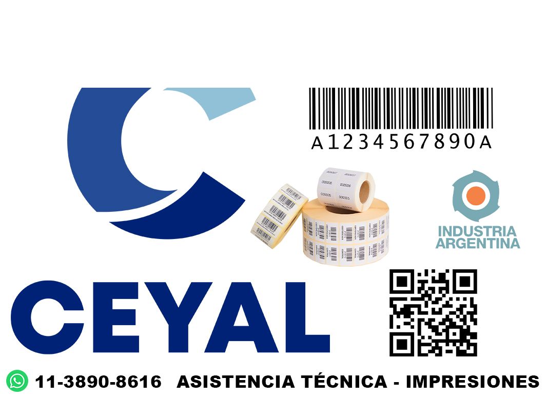 17095 impresora térmica para etiquetas QR ZTM400