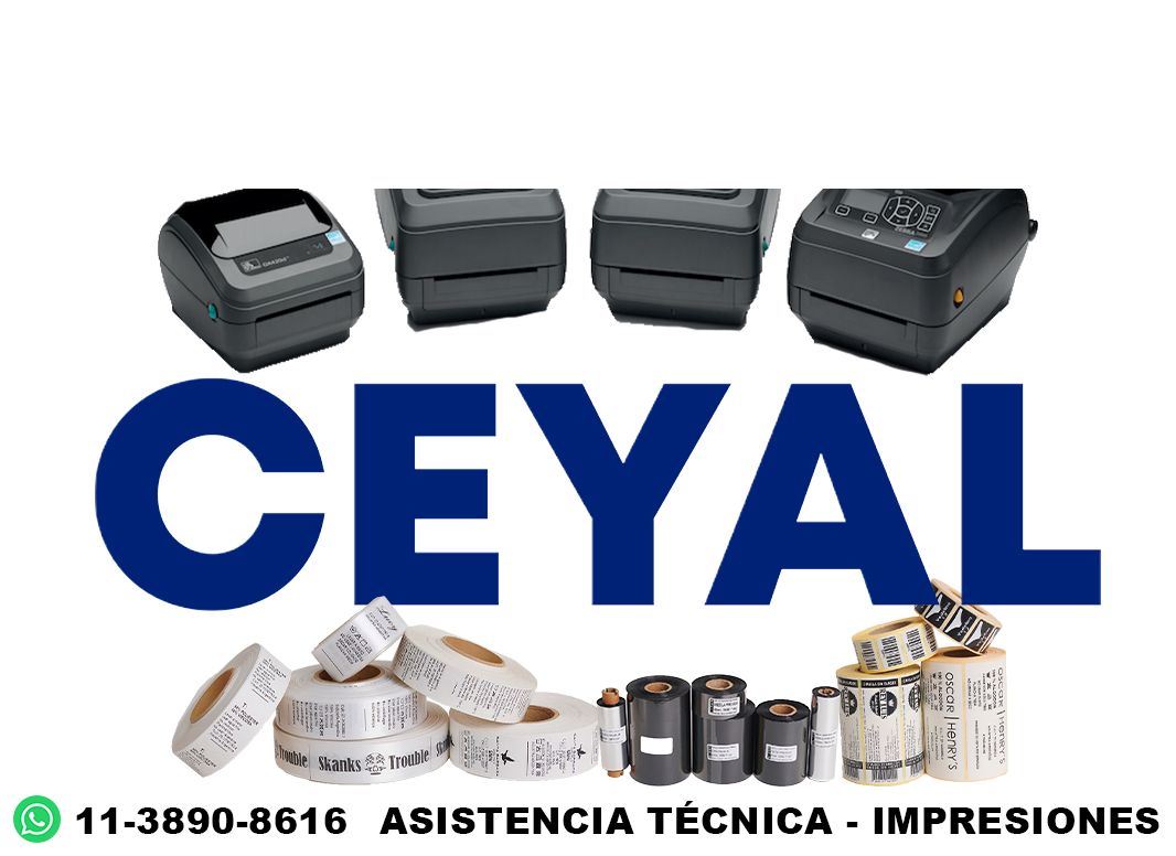 17095 impresora térmica para etiquetas QR ZTM400