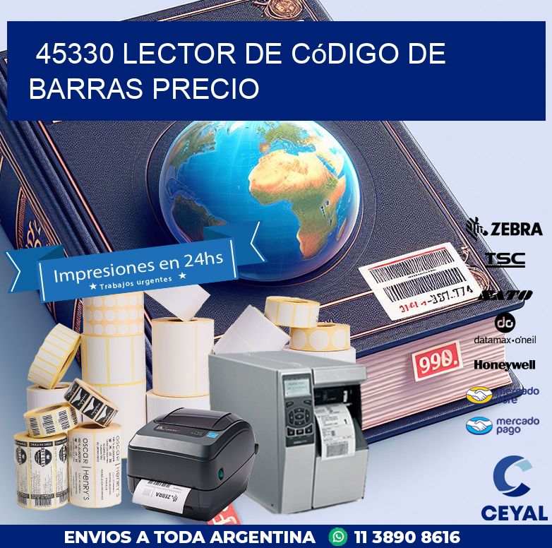 45330 Lector de código de barras precio