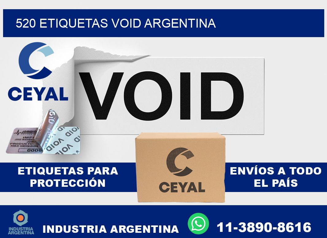520 etiquetas void argentina