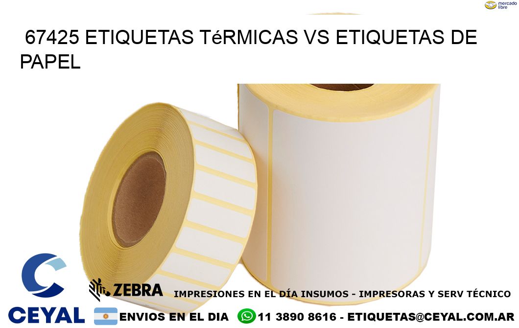 67425 etiquetas térmicas vs etiquetas de papel