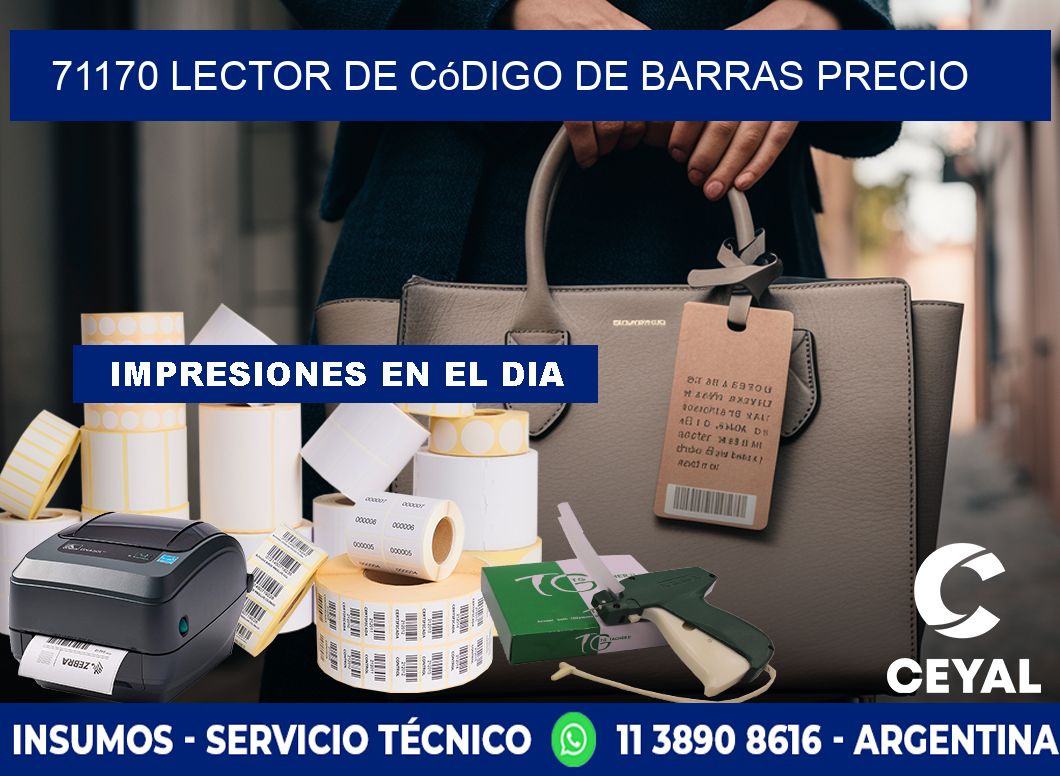 71170 Lector de código de barras precio