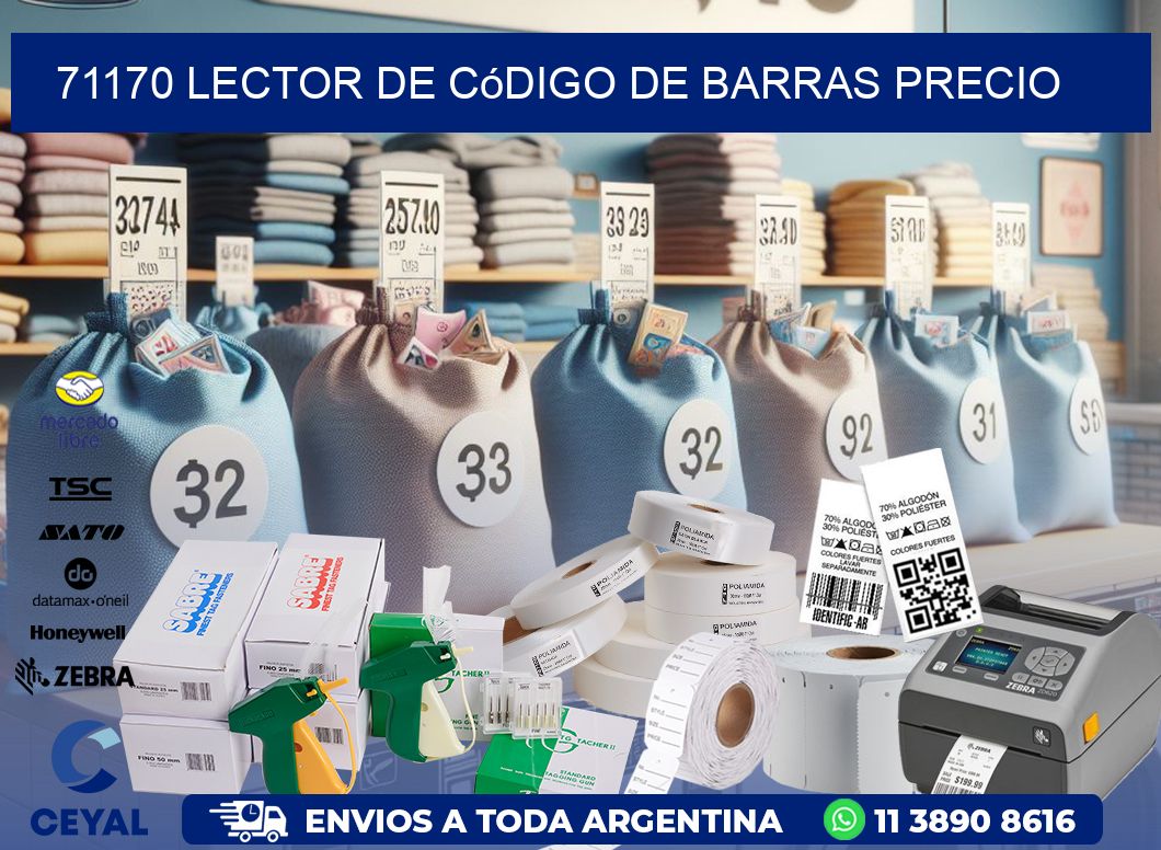 71170 Lector de código de barras precio