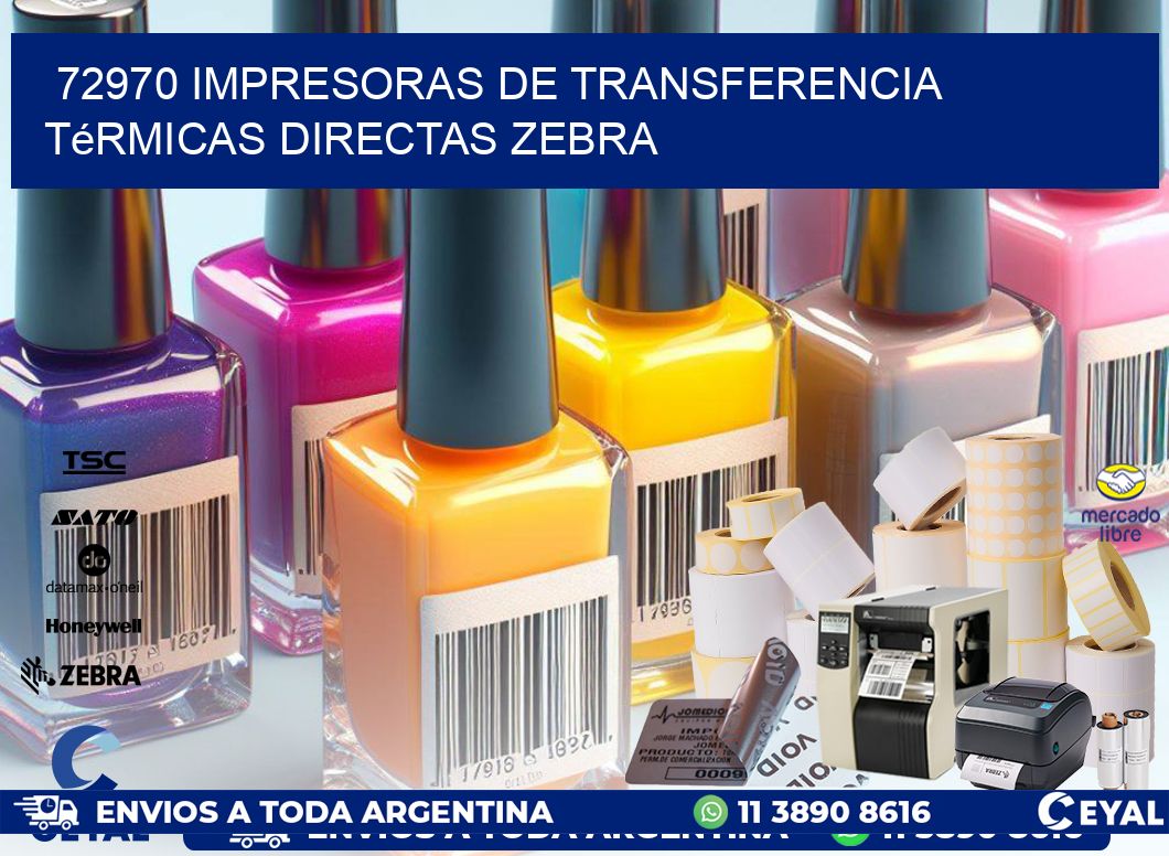 72970 impresoras de Transferencia  térmicas directas zebra