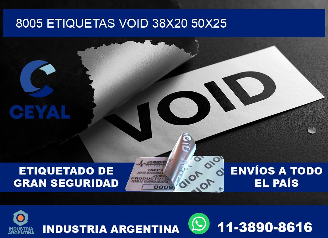 8005 etiquetas void 38×20 50×25