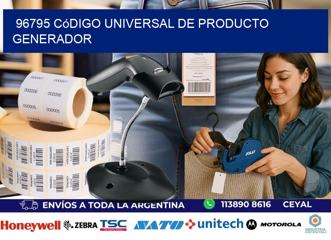 96795 Código universal de producto generador