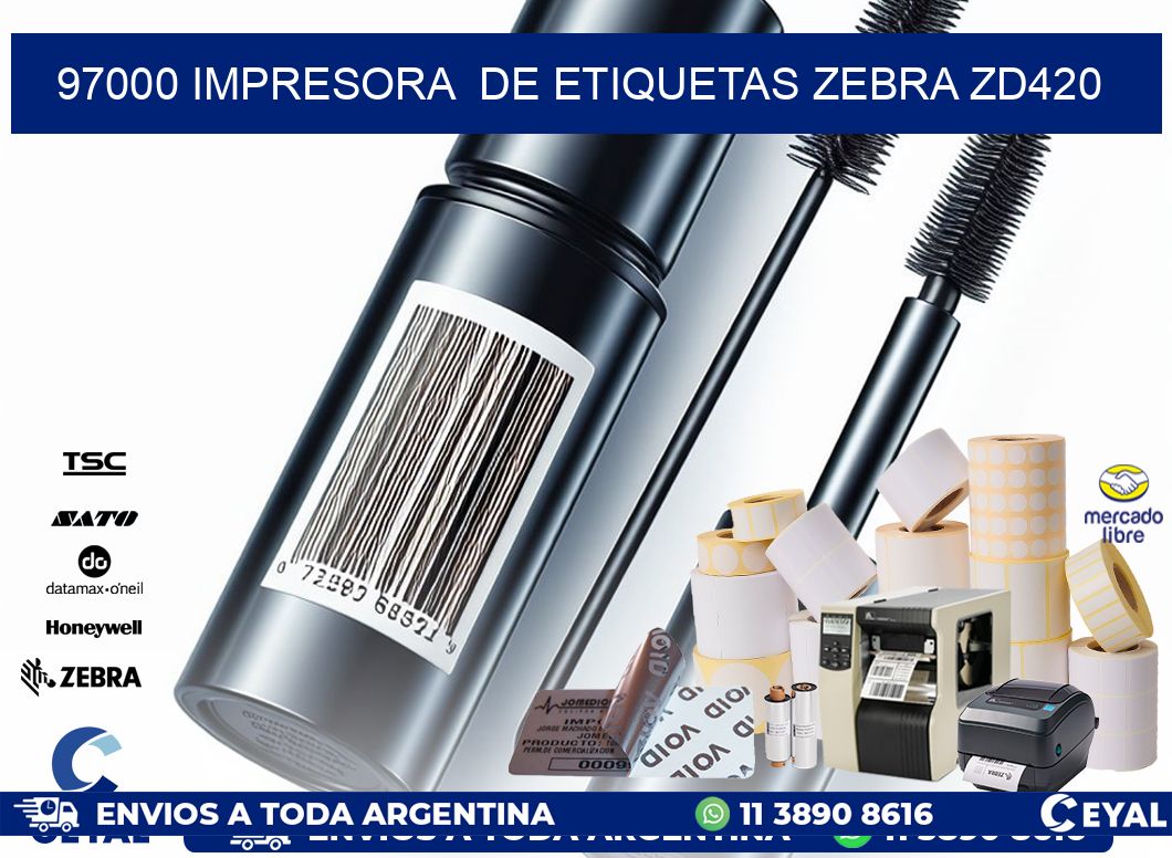 97000 impresora  de etiquetas Zebra ZD420