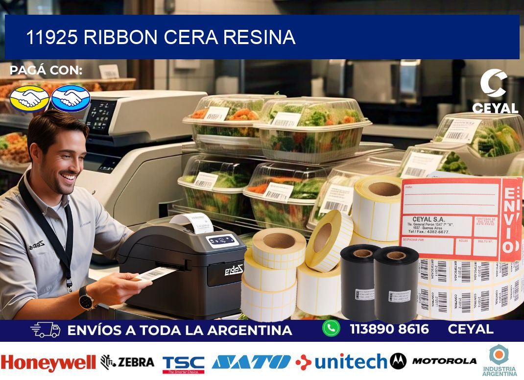 11925 ribbon cera resina