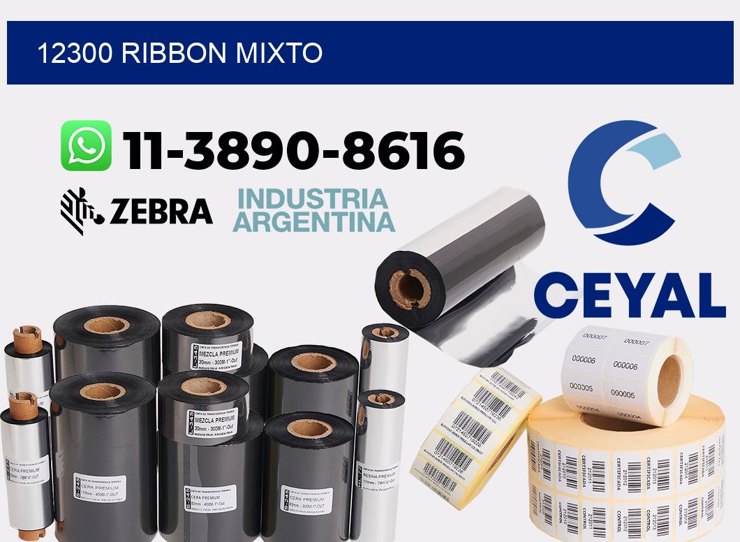 12300 ribbon mixto