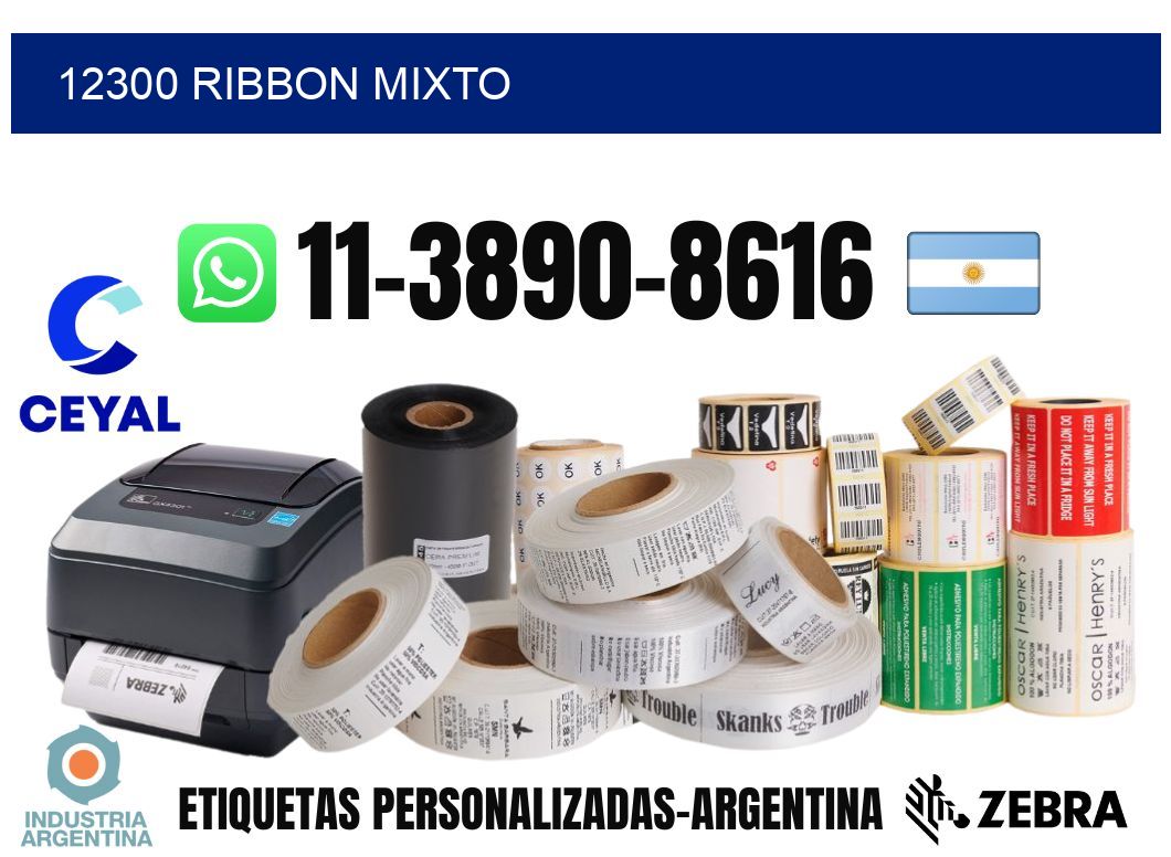 12300 ribbon mixto