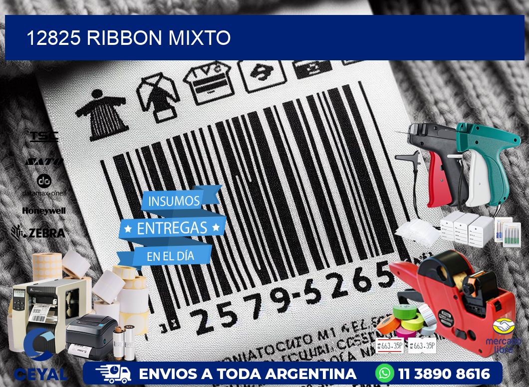 12825 ribbon mixto
