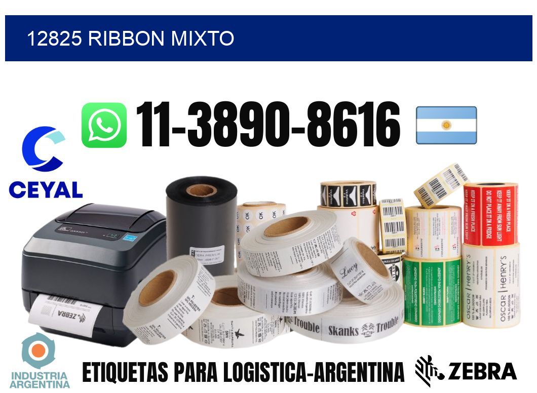 12825 ribbon mixto