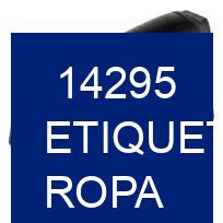 14295 Etiquetas ropa para ropa urbana