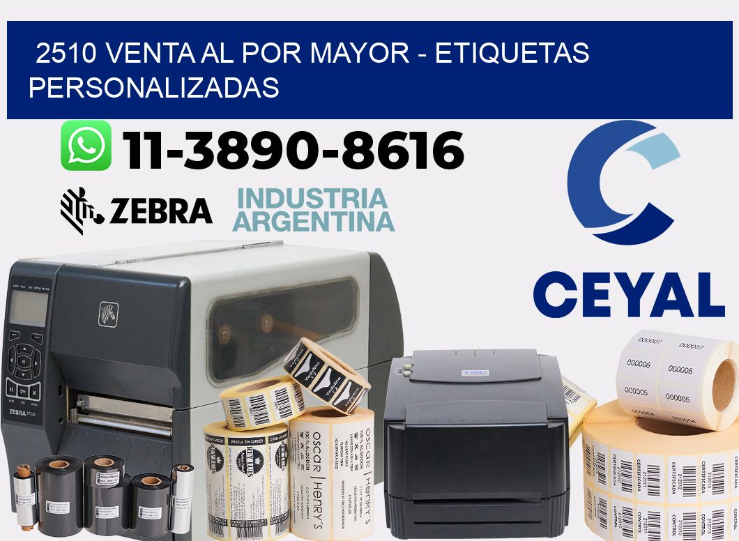 2510 Venta al Por Mayor - Etiquetas Personalizadas