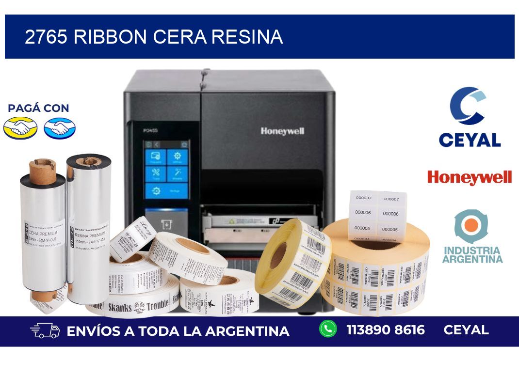 2765 ribbon cera resina