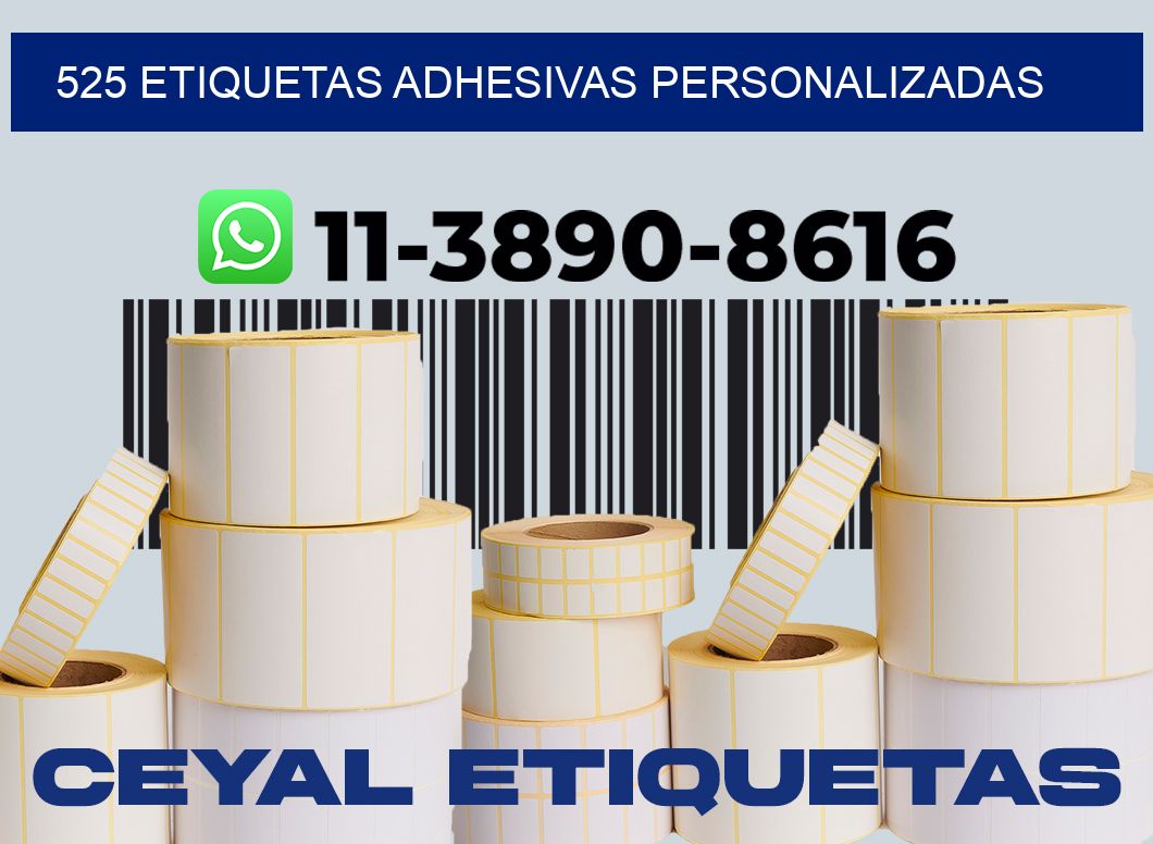 525 Etiquetas adhesivas personalizadas