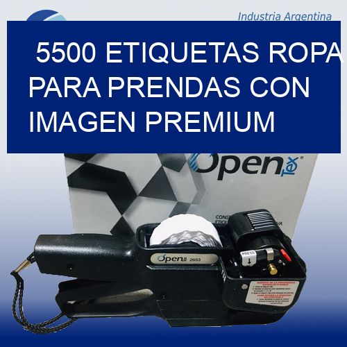 5500 Etiquetas ropa para prendas con imagen premium