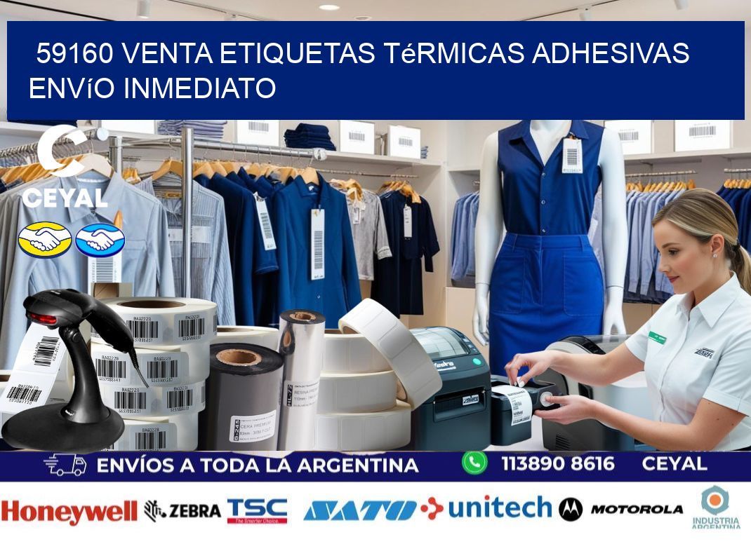 59160 venta etiquetas térmicas adhesivas envío inmediato