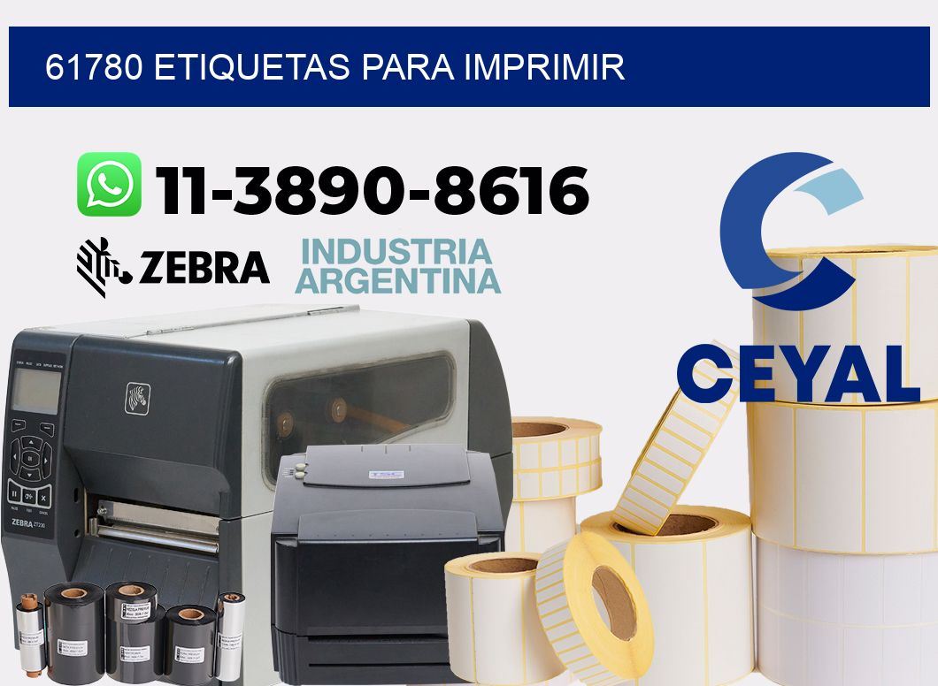 61780 etiquetas para imprimir