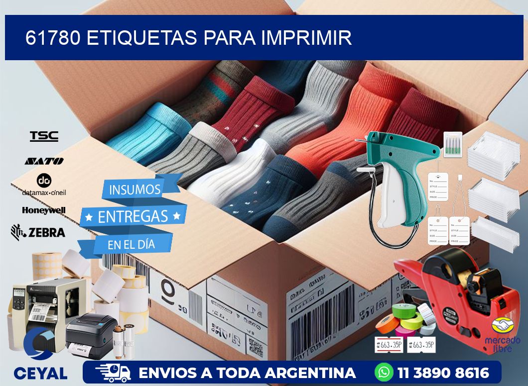 61780 etiquetas para imprimir