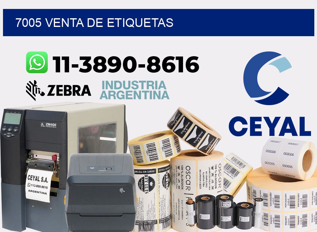 7005 venta de etiquetas