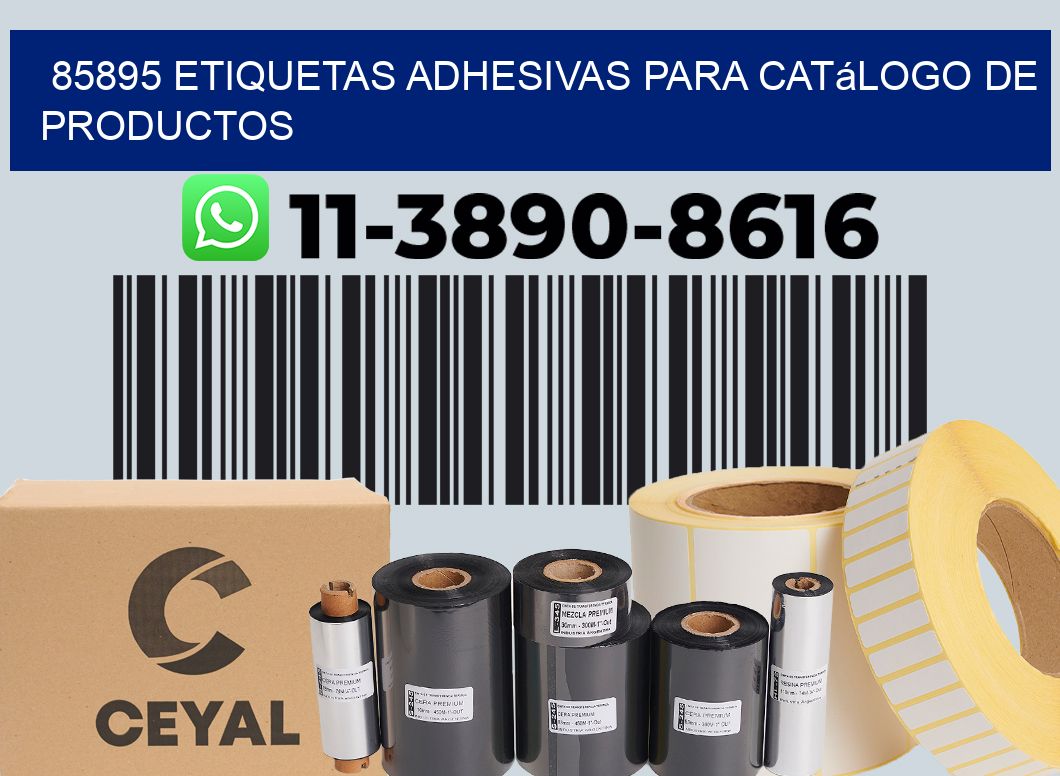 85895 etiquetas adhesivas para catálogo de productos