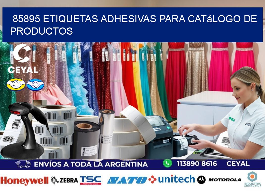 85895 etiquetas adhesivas para catálogo de productos