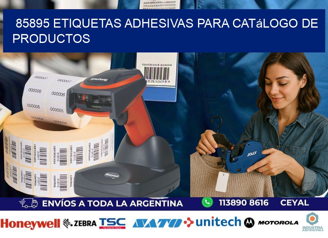 85895 etiquetas adhesivas para catálogo de productos