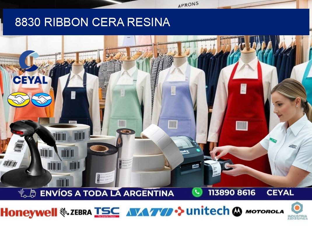 8830 ribbon cera resina
