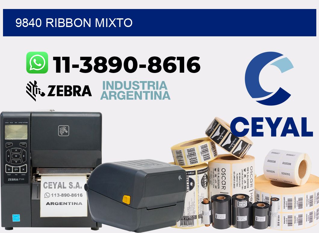 9840 ribbon mixto